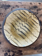 沙器窯　スリップウェア　丸皿