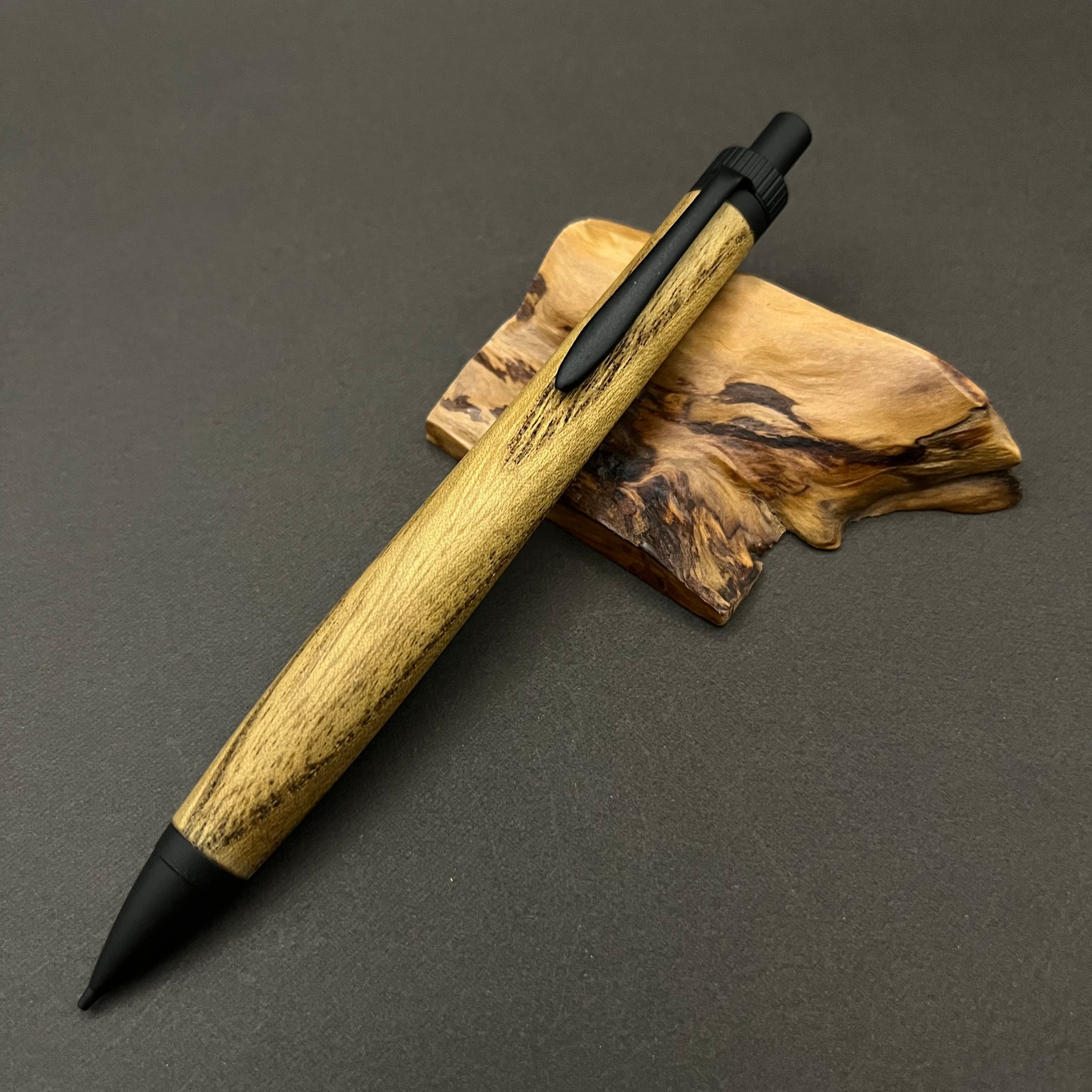 木軸シャープペンシル ウォールナット | やまだ工房