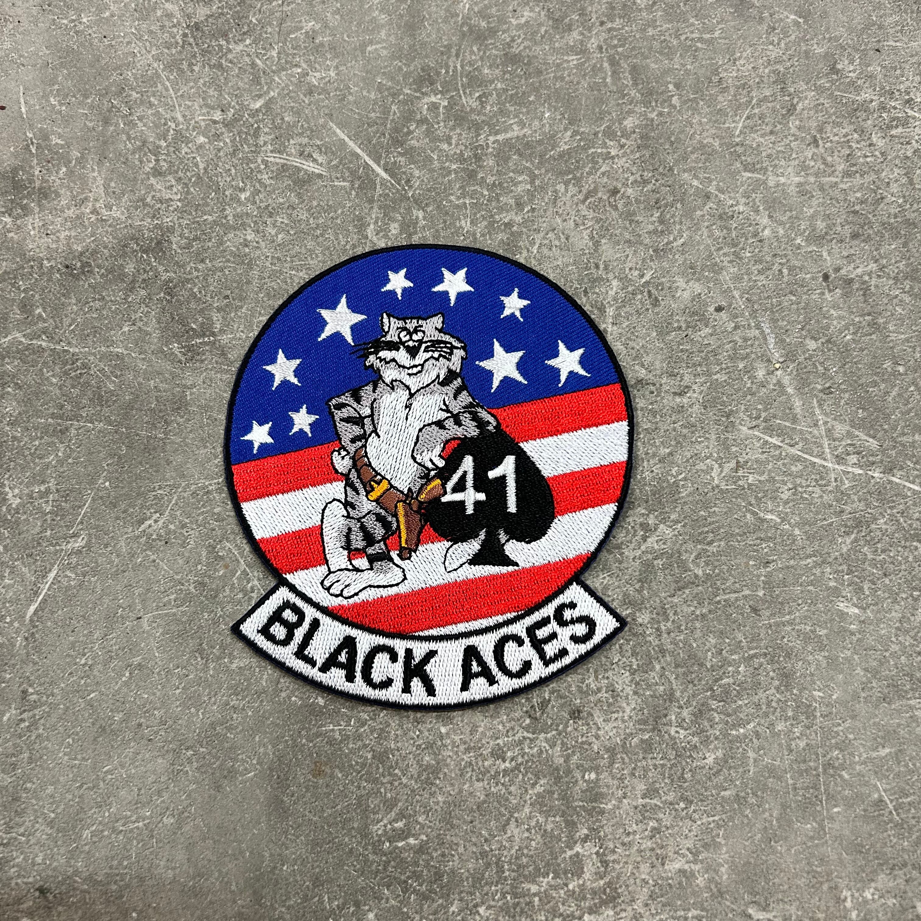 新品】アメリカ海軍 第41戦闘飛行隊 ブラックエイセス トムキャット