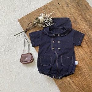 denim bebe rompers