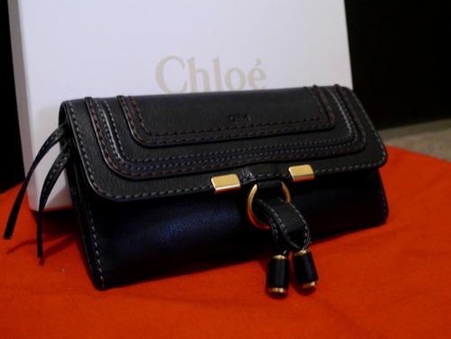 美品◆Chloe クロエ マーシー 長財布◆
