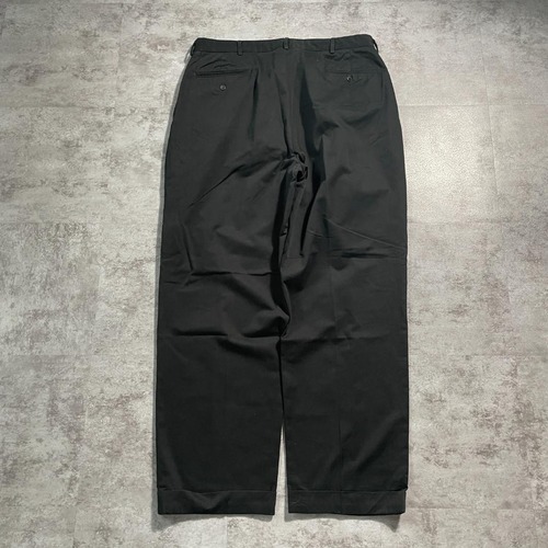 90s Polo by Ralph Lauren 38/32 ブラックチノパンツ 詳細写真3