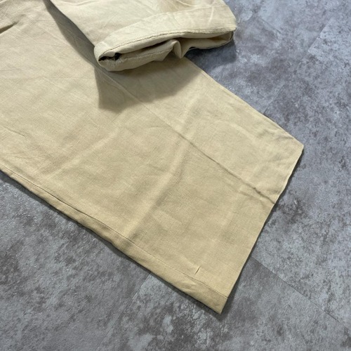 00s Ralph Lauren リネンシルク混 チノパン w34 詳細写真17