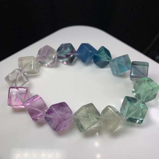 キューブフローライト(大)ブレスレット