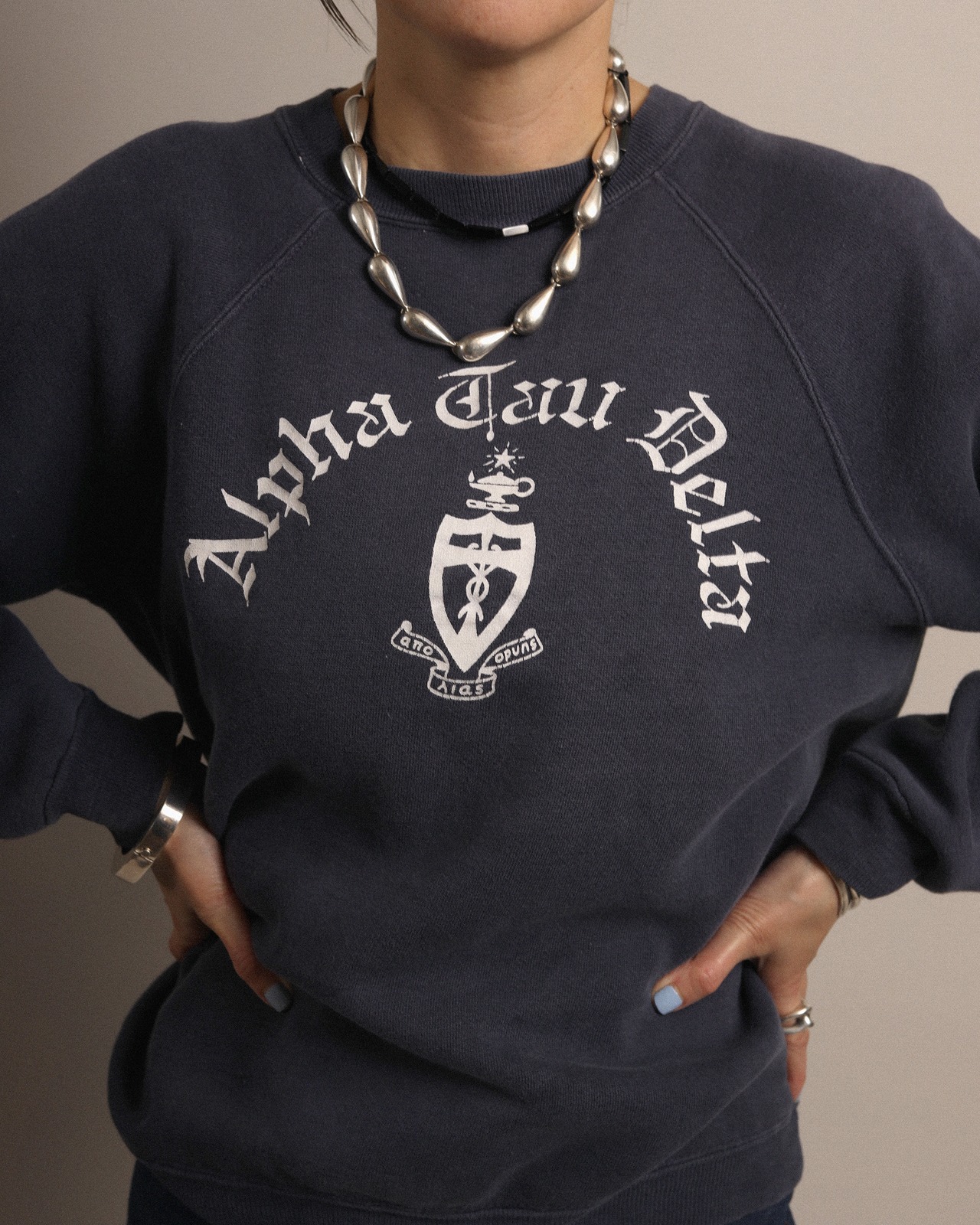 1960's Alpha Tau Delta / Sweat Shirt