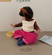 【取寄】CHIP ボンボンヘアバンド|秋服|韓国子供服|26/AT
