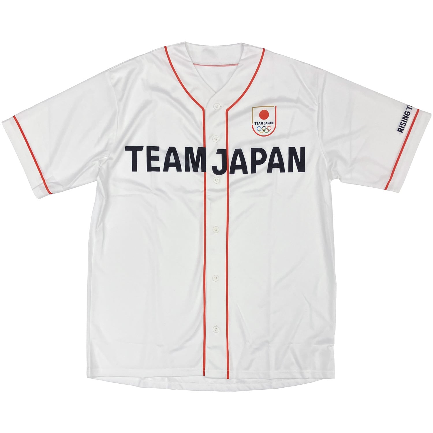 TEAM JAPAN ベースボールシャツ WHT