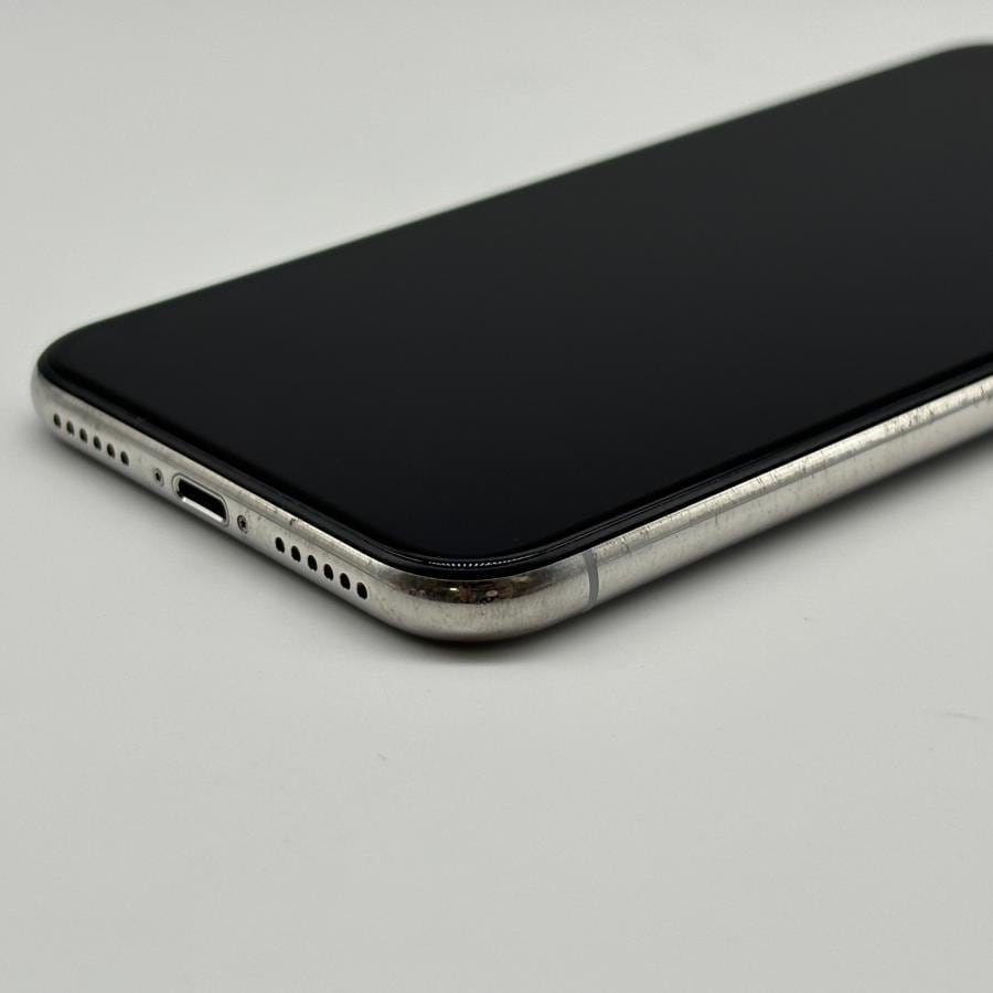 iPhoneX 256GB SIMフリー Apple シルバー ドコモ SIMロック解除済み