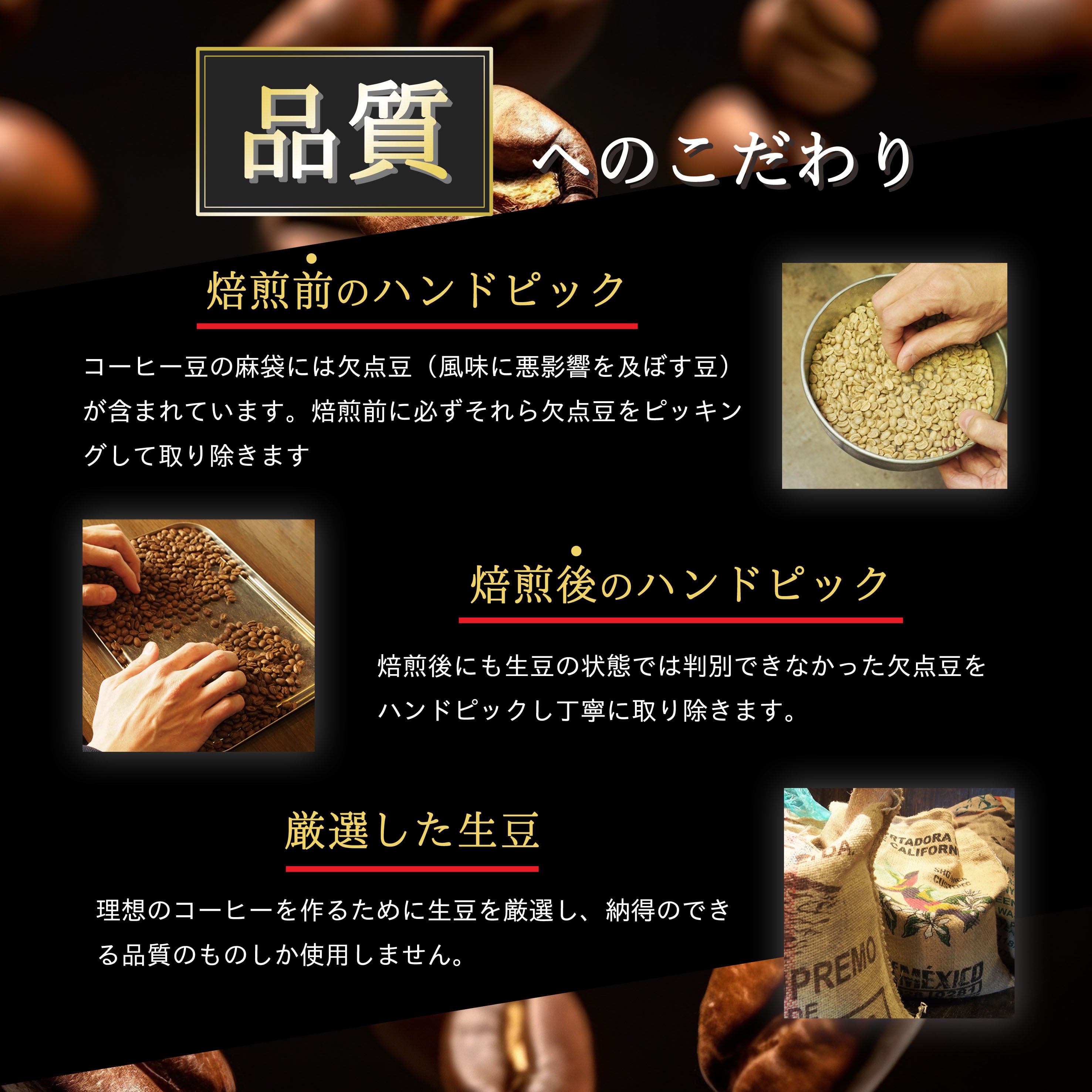 焙煎所直送】ブラジル サントス No.2 Qグレード (深煎り) 200g 【深