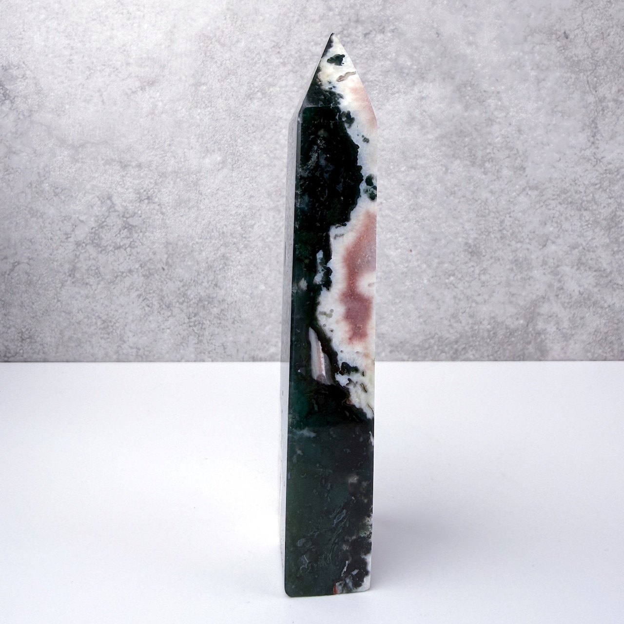 ピンクモスアゲート タワー * Moss Agate * 天然石