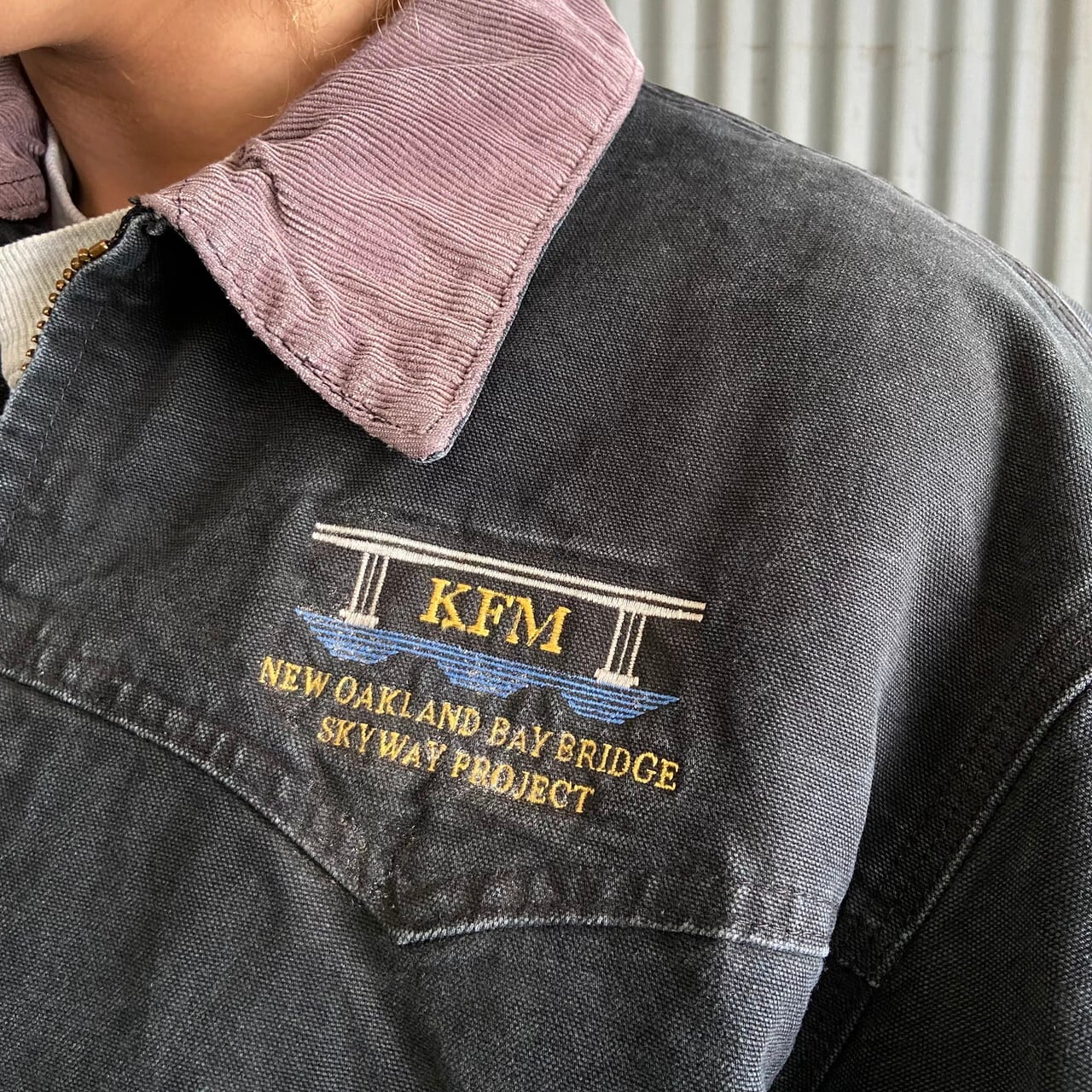 Carhartt カーハート 企業ロゴ刺繍 サンタフェジャケット ワーク Carhartt カーハート 企業ロゴ刺繍 サンタフェジャケット ワーク