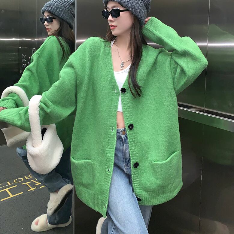 グリーン ニット カーディガン 前ボタン ロングカーディガン セーター 羽織 Choice 31 レディースファッション通販 グリーン ニット カーディガン 前ボタン ロングカーディガン セーター 羽織 Choice 31 レディースファッション通販