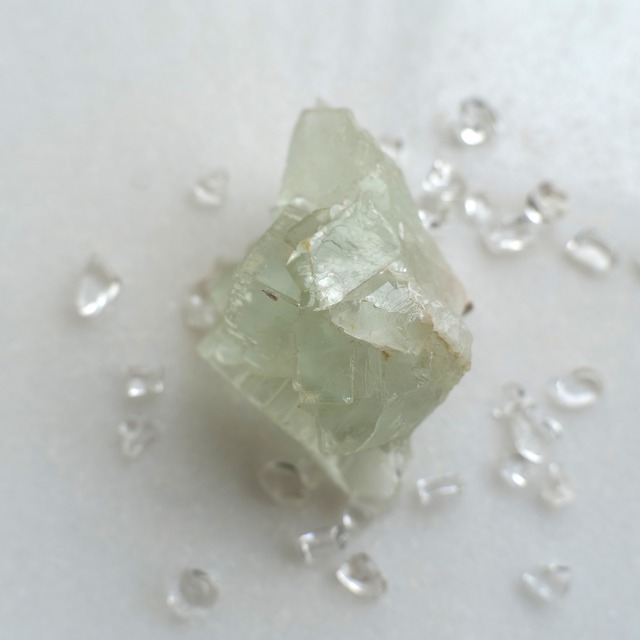 【心を整え、知恵と調和を育み、人間関係を豊かにする】グリーンフローライト 2A　G10_1