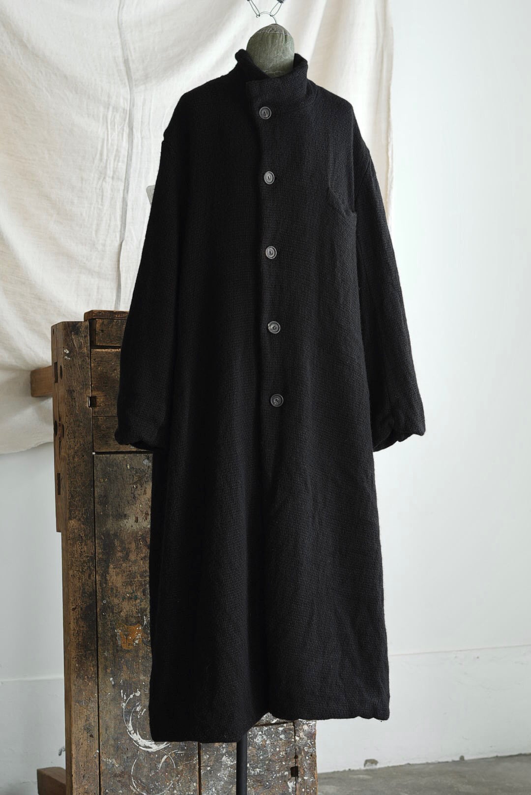 RICORRROBE - COAT FOREST (CHUNKY WOOL)