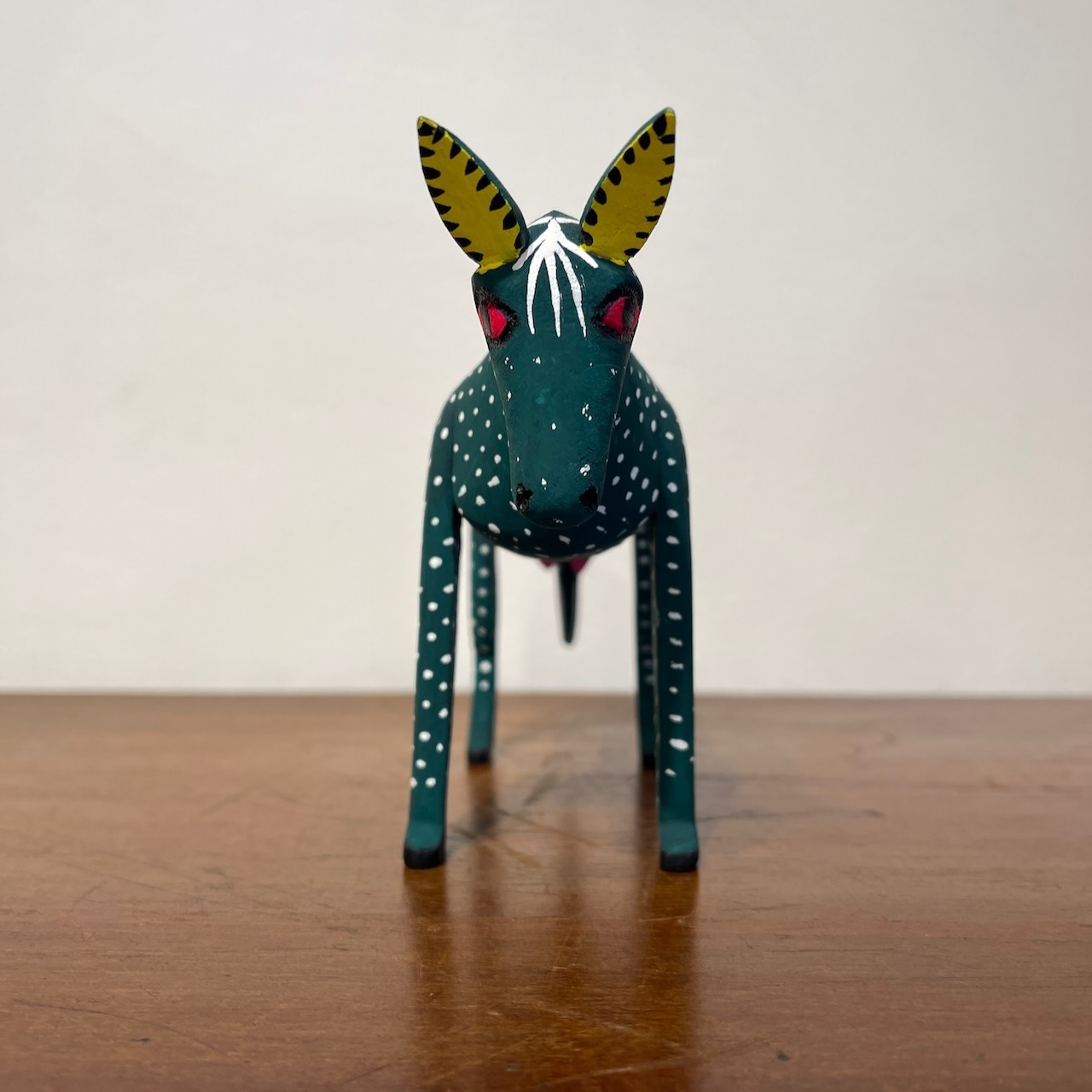 OAXACAN 立ちあがろ WOOD CARVING オアハカンウッドカービング イヌ