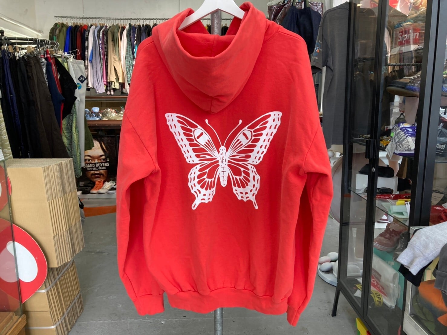 Girls Don’t Cry Butterfly Hoody Red