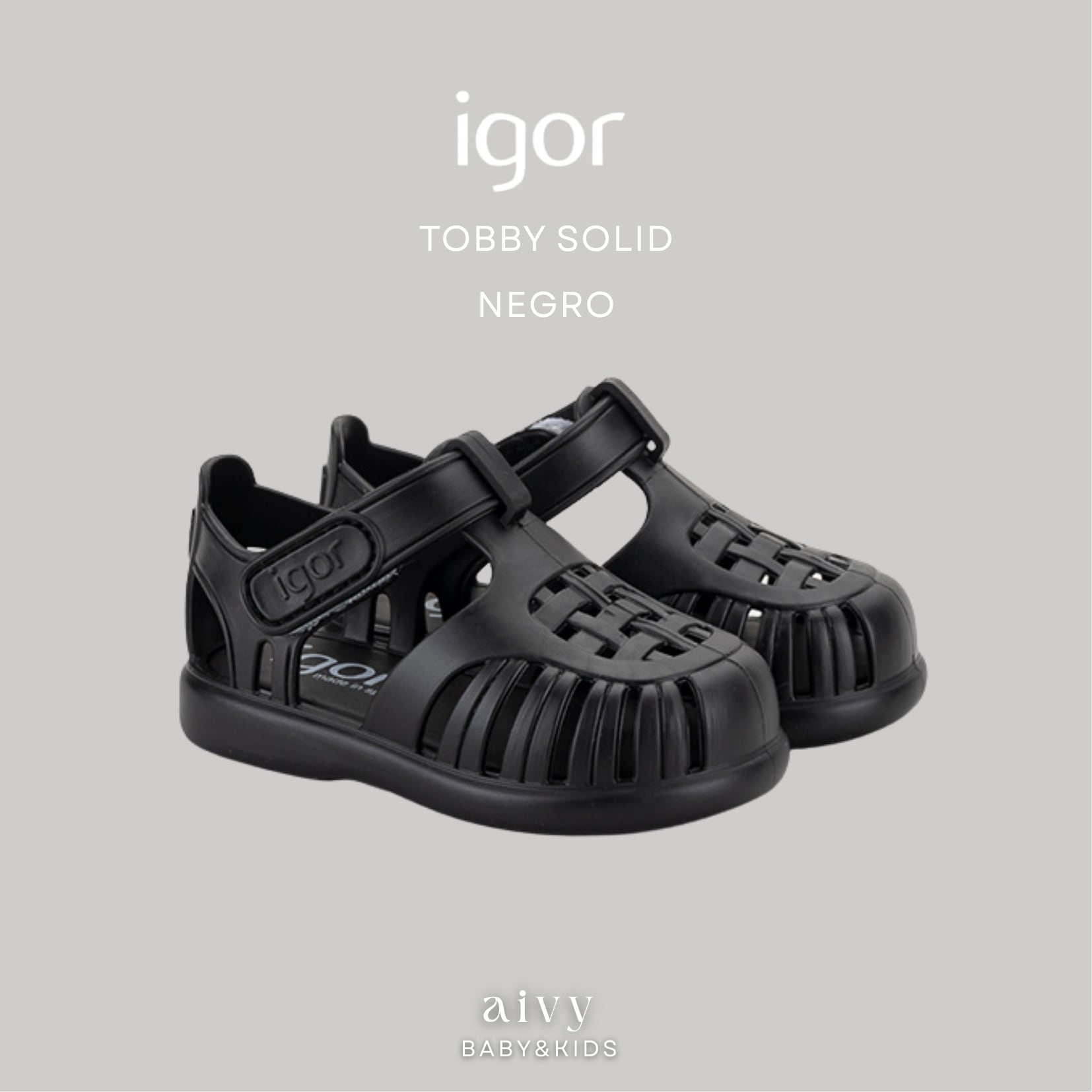 【予約/送料無料】igor / TOBBY SOLID / NEGRO