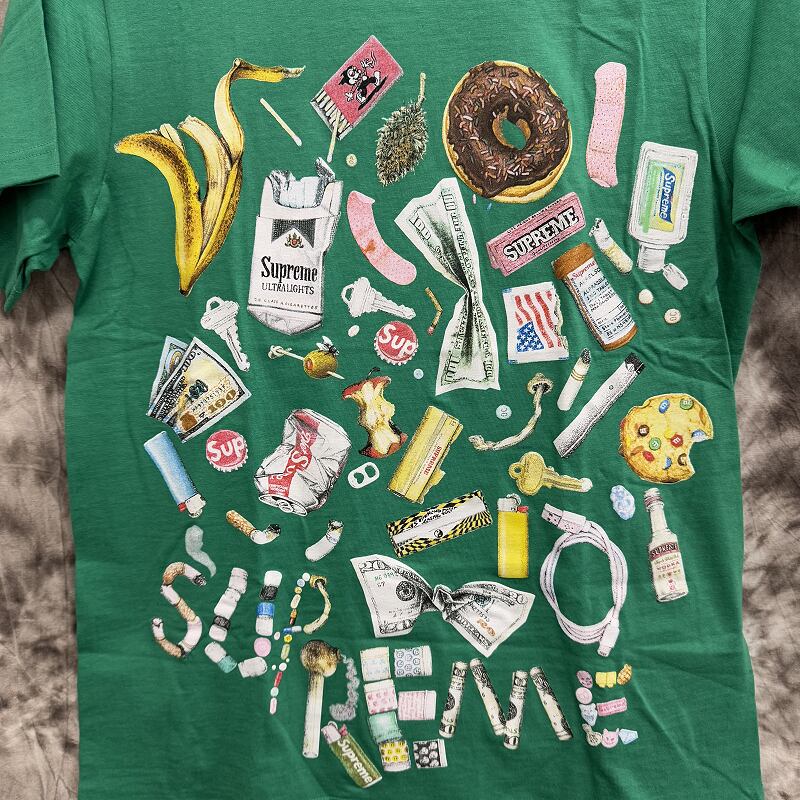 サイズM Supreme Trash Tee トラッシュ Tシャツ 自由の女神｜メンズ