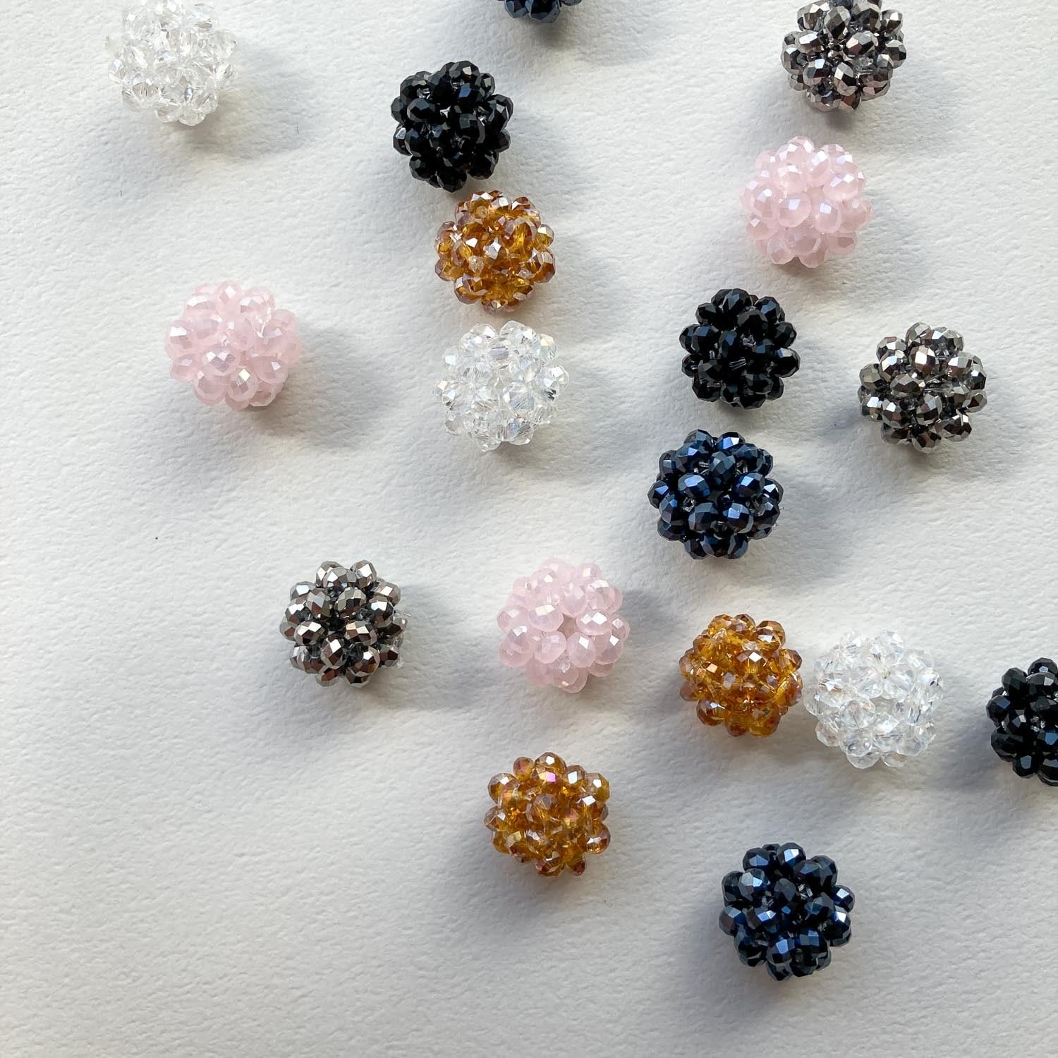 再入荷〉ガラスビーズのビーズボール | Dua-アクセサリーパーツショップ