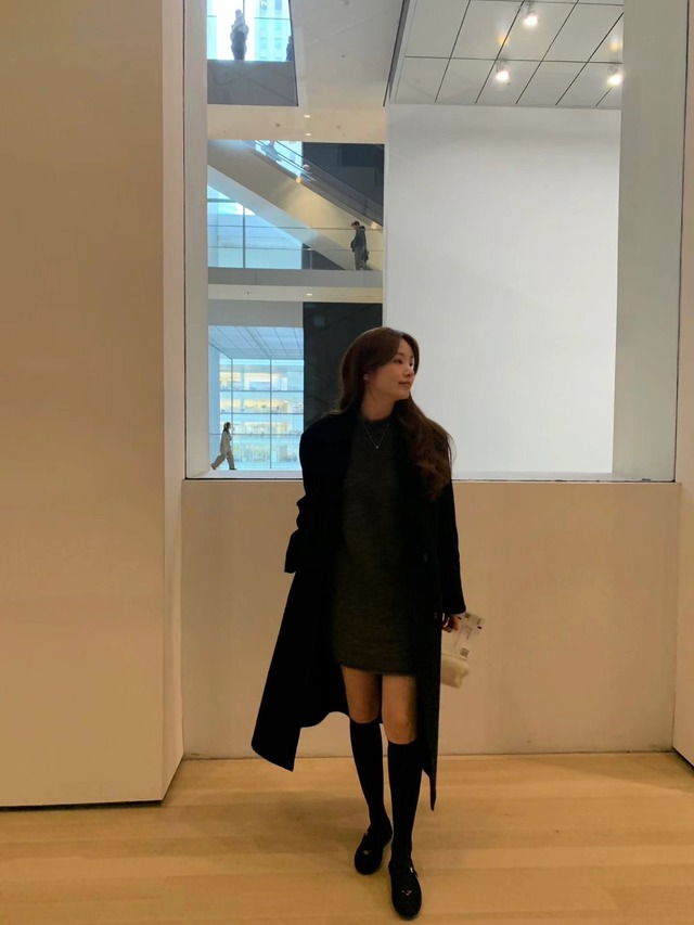 (OUNCE) snow  alpaca  onepiece / 2color