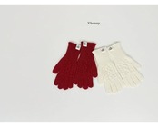 韓国子供服 / 26winter / VANILLA BUNNY / ケーブル手袋 / キッズ / 冬服 *FREE*