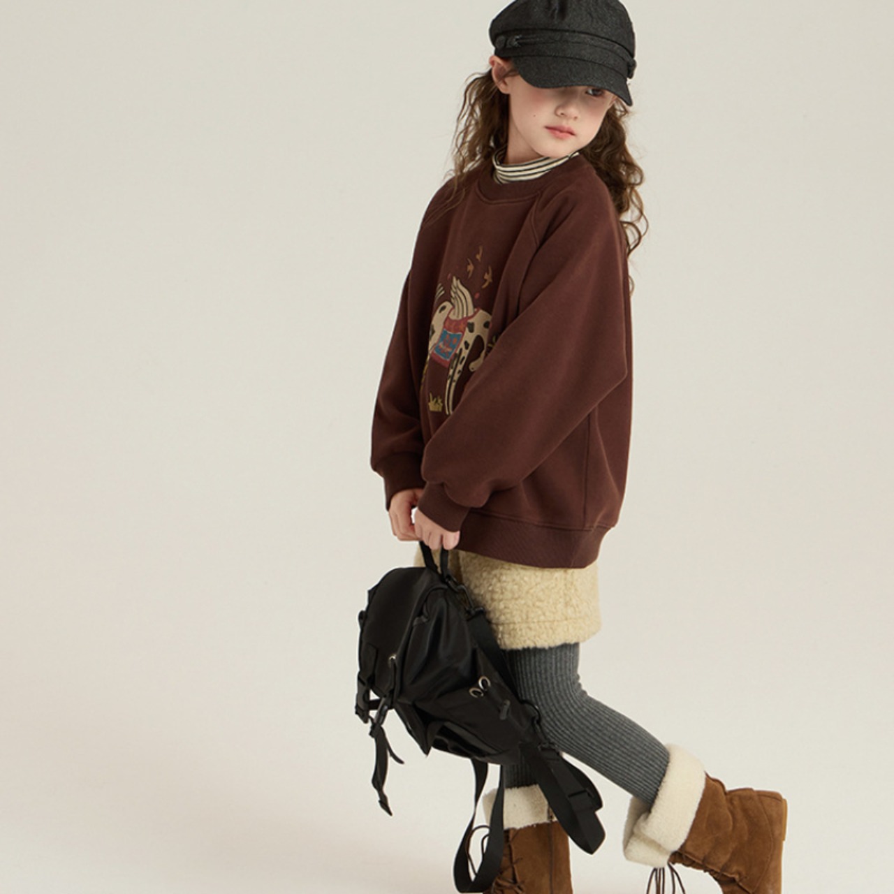 春モコモコショートパンツ