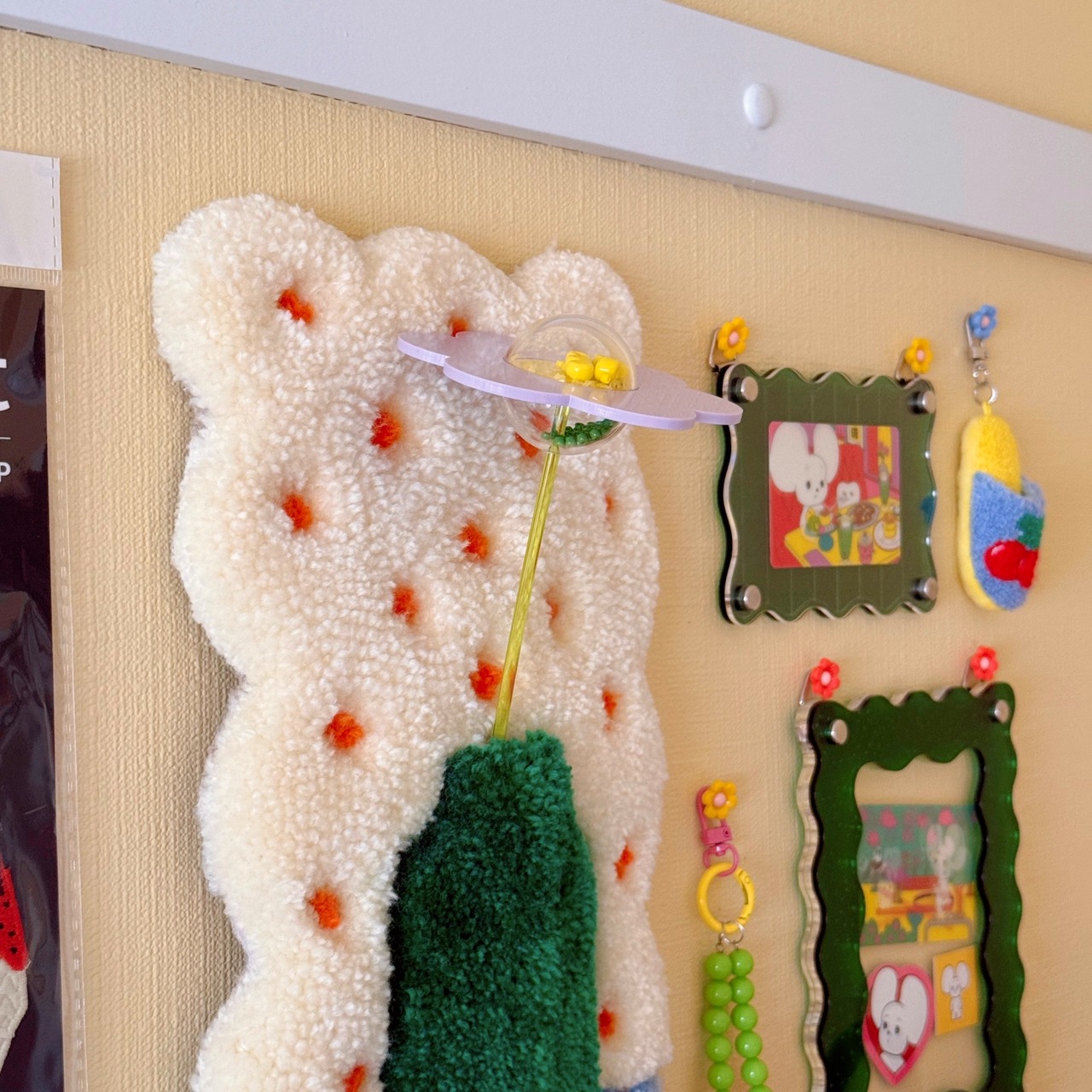flower pocket rug - 12