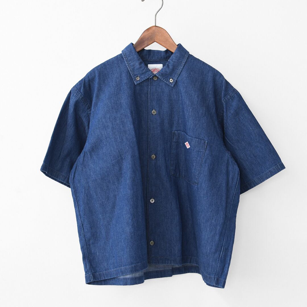 たんたん様 DANTON [ダントン] B.D. SHORT SHIRT S/S [DT-B0443DUG] B.D.ショート
