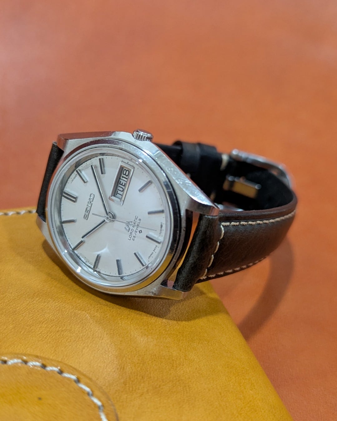 [稼働品]SEIKO LORD MATIC 　5606-7070 23石 LORD MATIC】【56系：5606-7070】【サファイアクリスタル】SEIKO