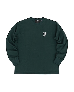 OLD "P" LOGO EMBROIDERED L/S TEE