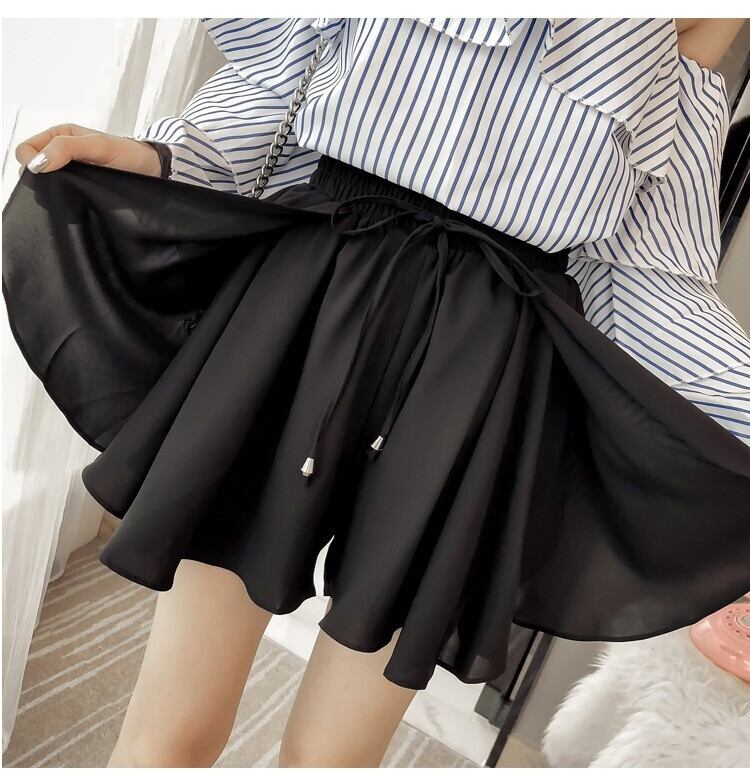 ショートパンツ レディース キュロットスカートフレア ショート パンツ