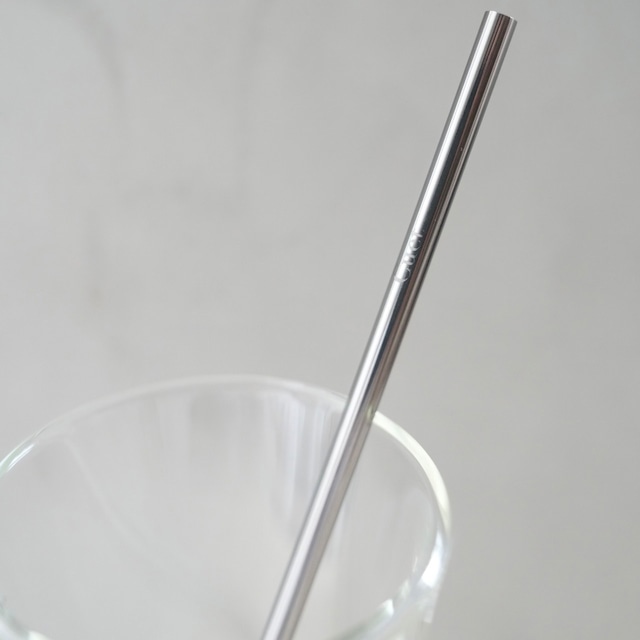 【normal set】Stainless Straw (silver)