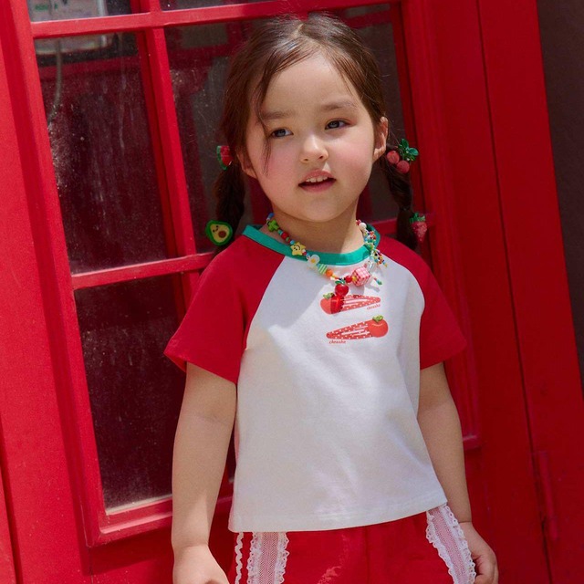 «予約»«chouchou shasha» フルーツトップス 3colors