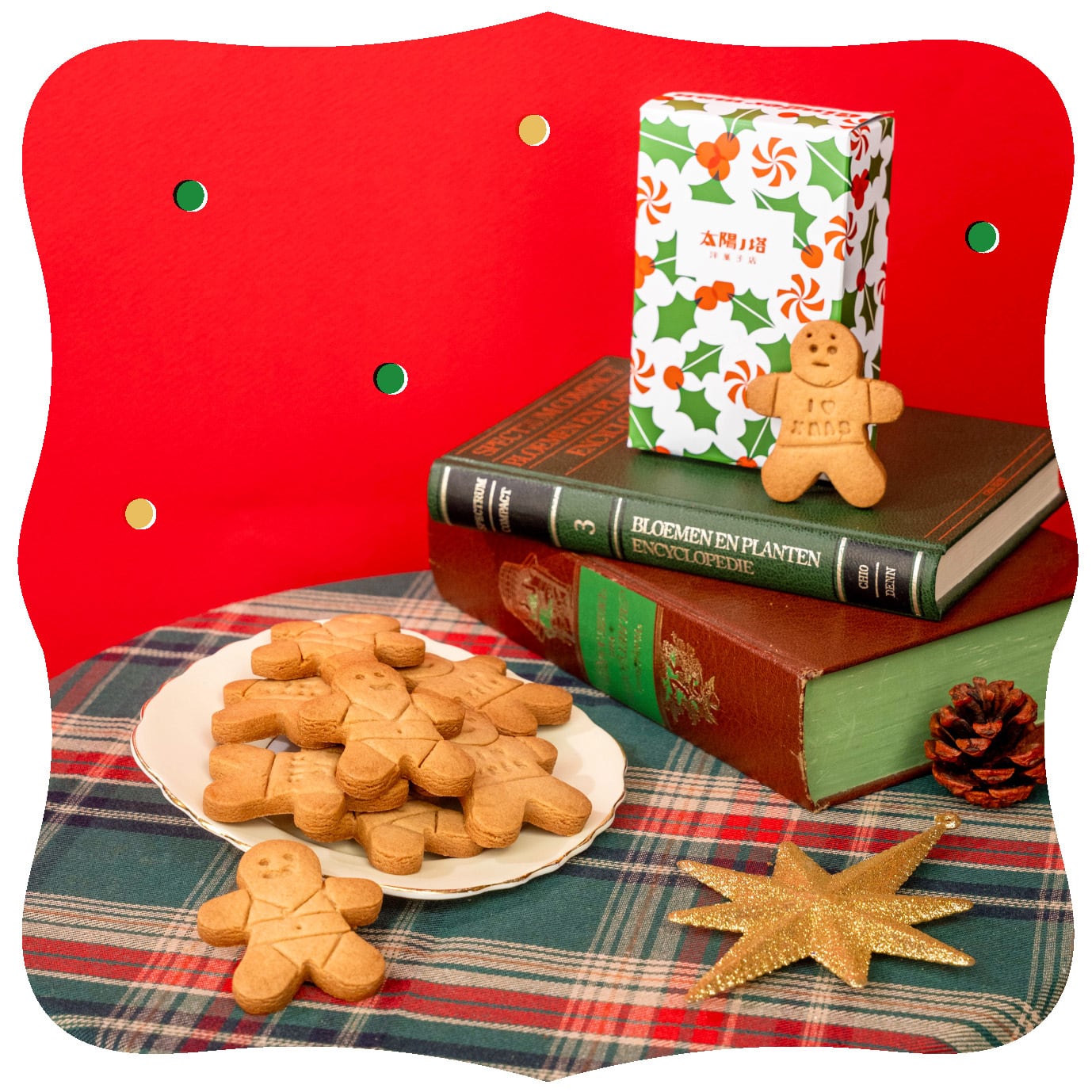 Xmas限定】タイヨウノクッキー ジンジャーマン｜太陽ノ塔オリジナル