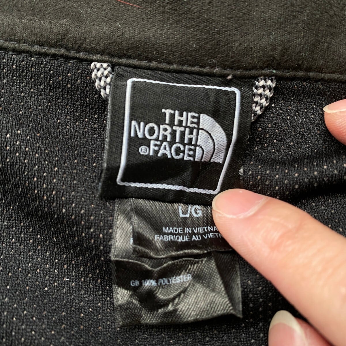 ザ ノースフェイス WINDWALL 企業ロゴ刺繍 フリースジャケット メンズL