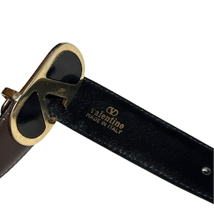 vintage VALENTINO leather belt
