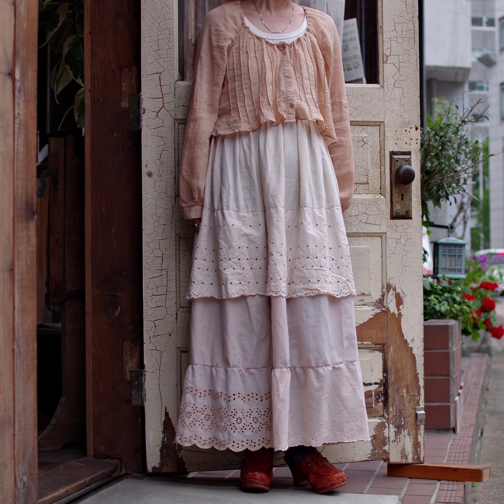 Re make Tiered Skirt / リメイク ティアード スカート | 古着屋 仙台