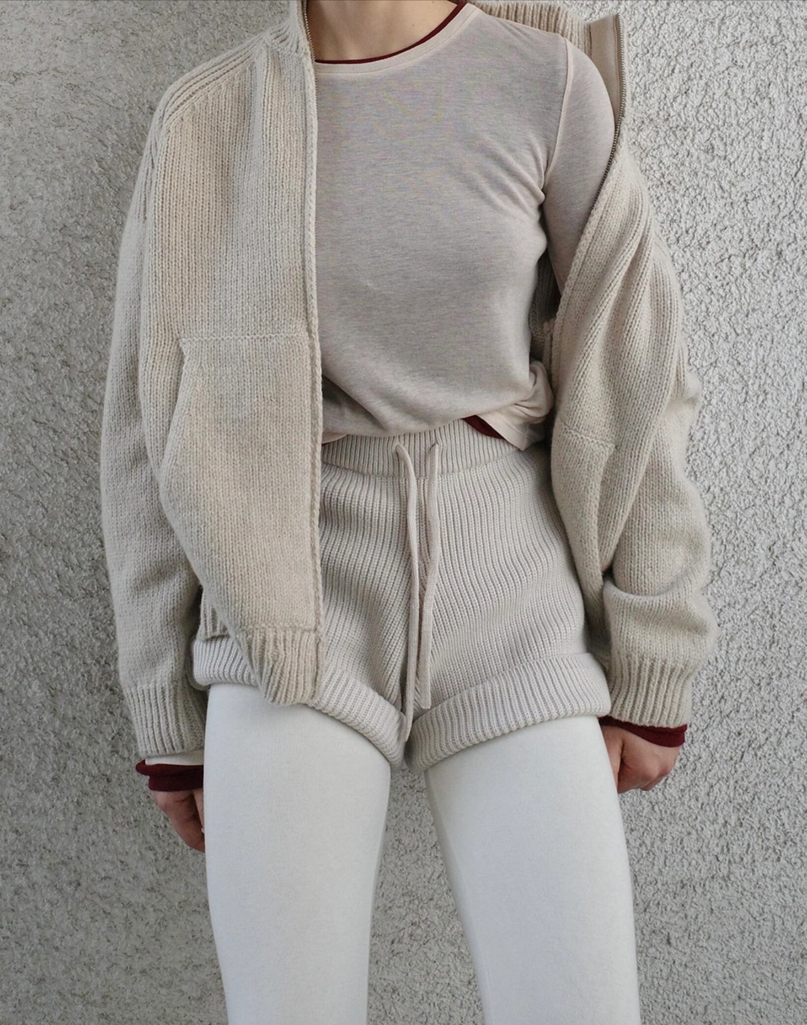 CLANE KNIT SHORT PANTS 3色 CLANE KNIt SHORT PANTS 3色展開 | FLICKA ASHIYA