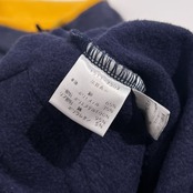 90s PIA SPORTS ピアスポーツ ワーナー コラボ シルベスター ハーフジップ プルオーバー セーター 4/ネイビー系 メンズ ビンテージ ライカ