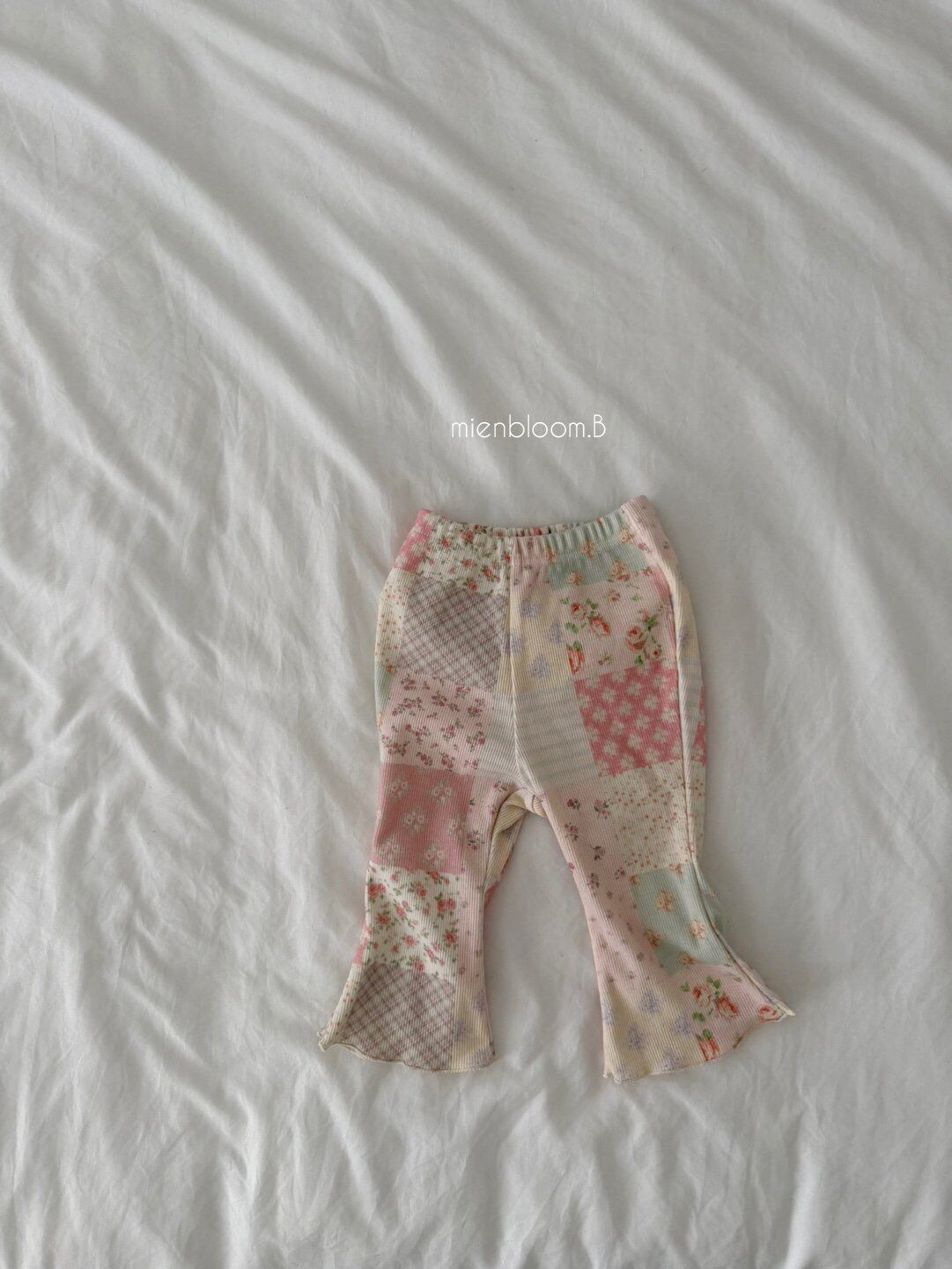 送料無料【予約】/ baby パッチブーツカットレギンス / mienbloom