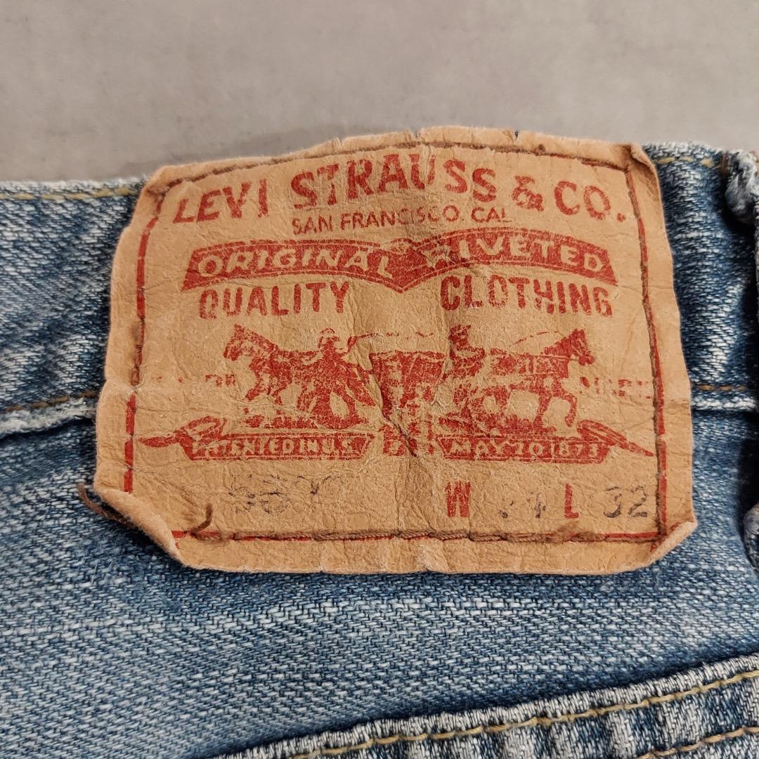 リーバイス569 Levis W34 ブルーデニム 青 00s 古着 18389 | fuufu