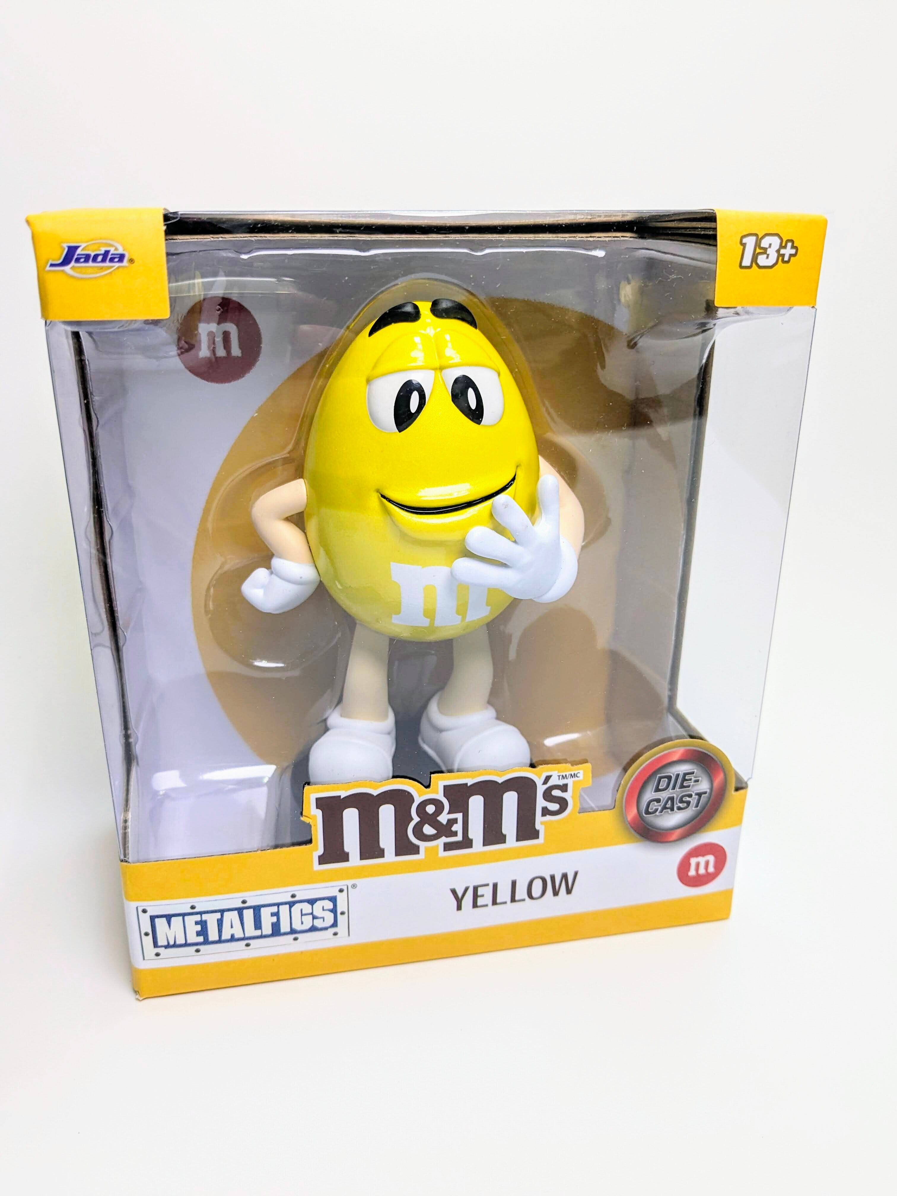 【JADA TOYS m&m's  ダイキャストフィギュア イエロー】 〚アメリカン雑貨 アメトイ〛