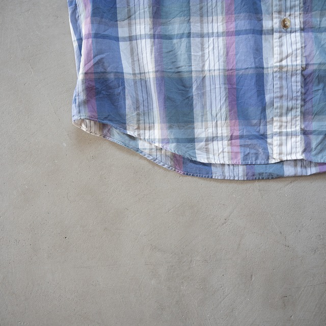 "417 by VAN HEUSEN" used Plaid s/s shirt