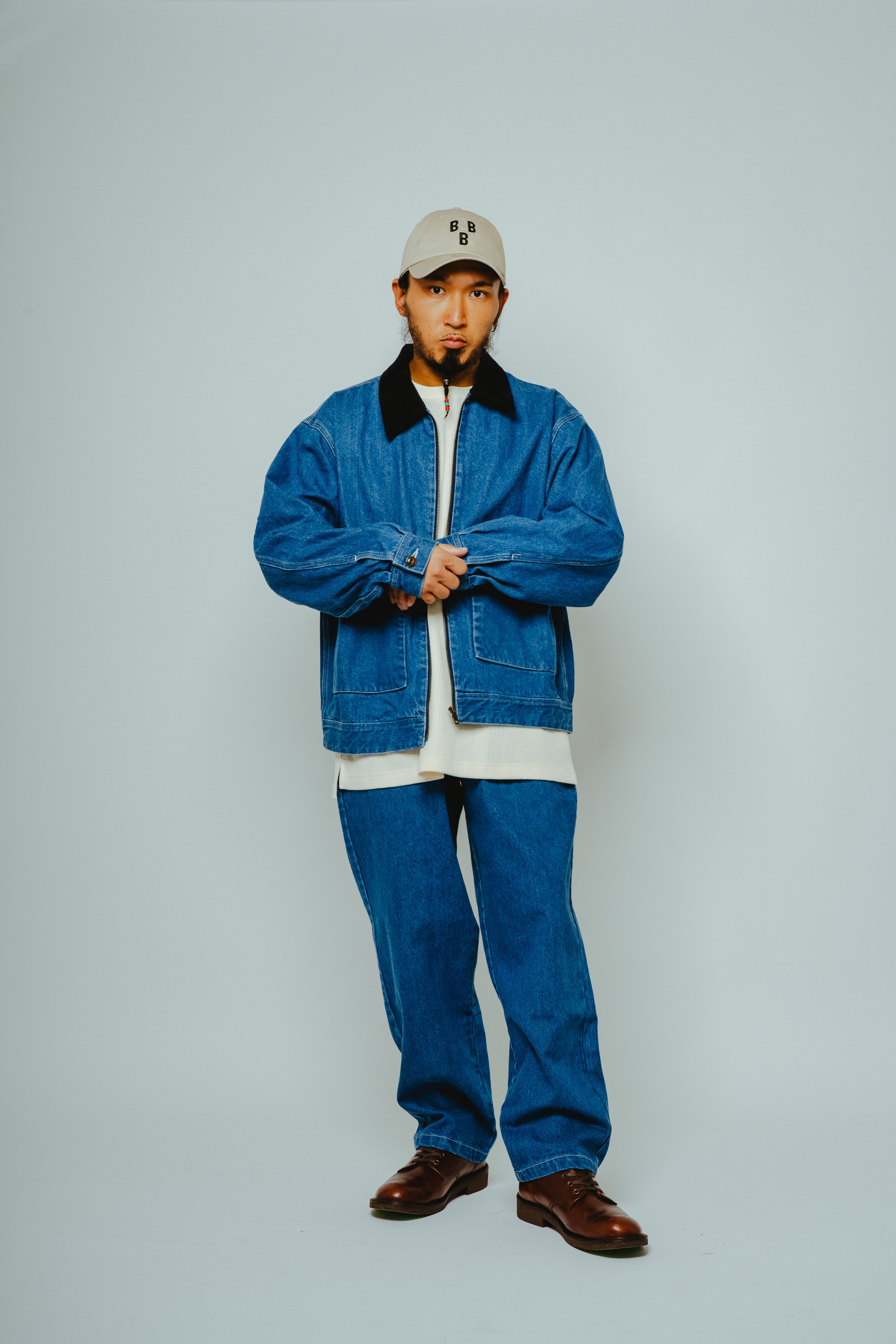 Denim / Hickory Tracker Jacket - 102616200 | 【BIG MIKE / ビッグ