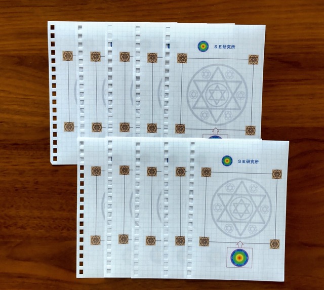 「ありがとう手帳」願い事記入用紙リフィル（A6版バインダー用）