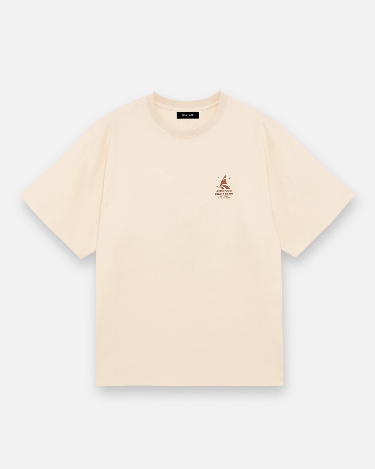 MLVINCE / YACHT CLUB S/S TEE – BEIGE