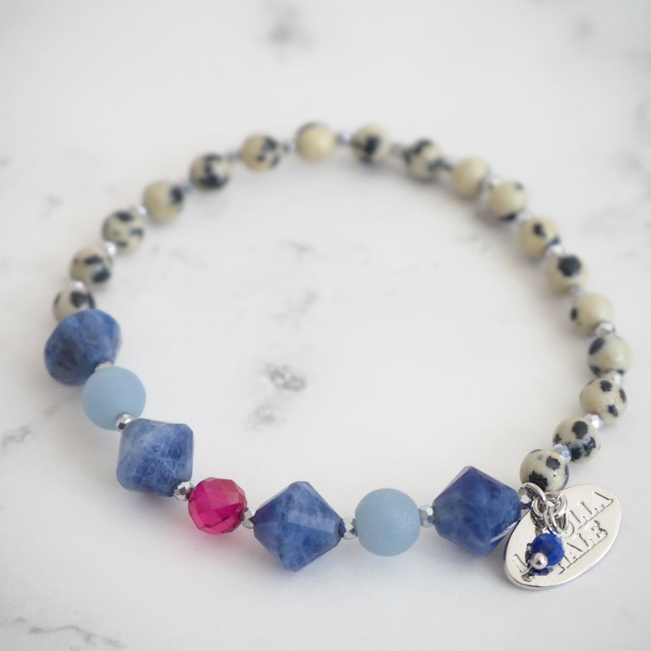 博愛の石 エンジェライトオンリーブレスレット