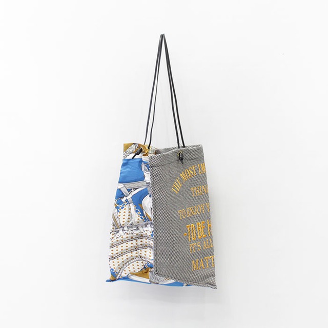 manipuri マニプリ 刺繍プリントトートバッグL ジョッキー 0153252402 2025秋冬新作  [送料無料]