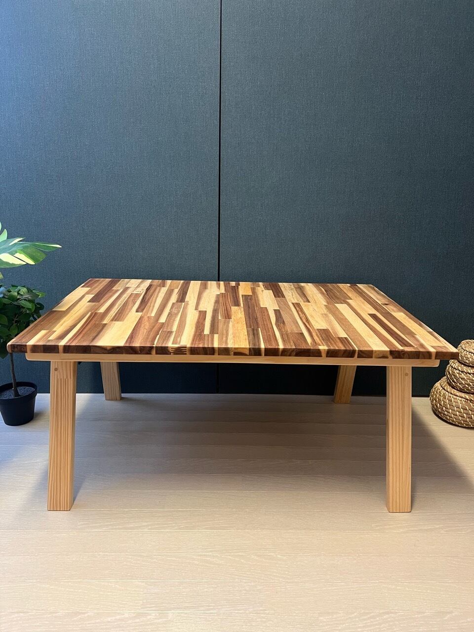 【在庫整理】 ローテーブル 八角形 90cm パイン ナチュラル 木組支柱脚 在庫整理】 ローテーブル 八角形 90cm パイン ナチュラル 木組支柱脚