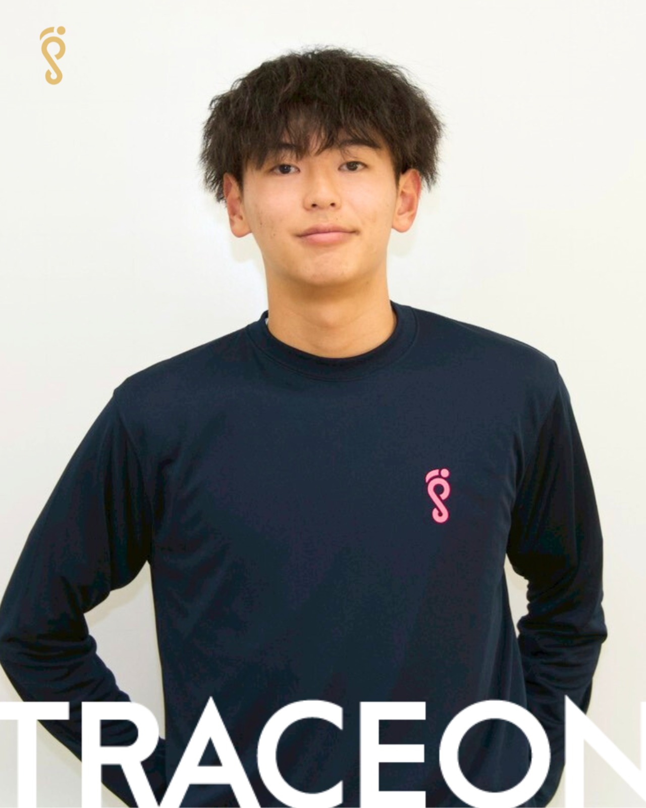 【Signature】"SAKURA" Unfallen - Long Sleeve Tee (navy/sakura pink) - 11